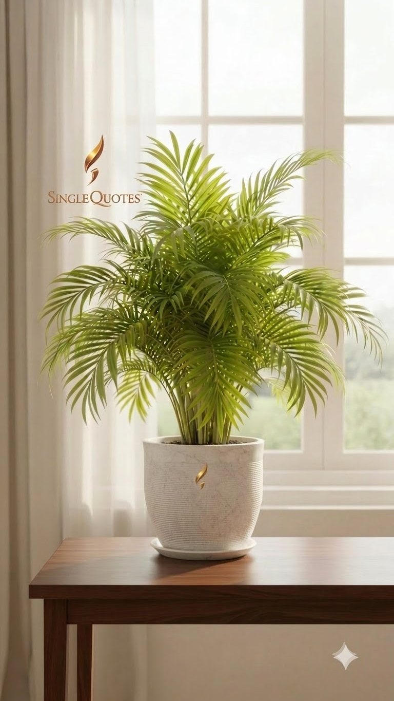 ROYARA GLAM Round Planter with Tray – 12 Inch - White Marble